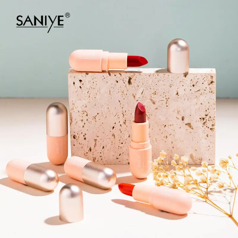 6 Colors Velvet Matte Lipsticks Pencil Waterproof Long Lasting Red Lip Stick Non-Stick Cup Makeup Lip Tint Pen Cosmetic TSLM1
6 Colors Velvet Matte Lipsticks Pencil Waterproof Long Lasting Red Lip Stick Non-Stick Cup Makeup Lip Tint Pen Cosmetic TSLM1