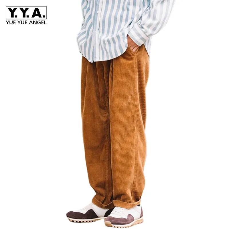 Autumn Vintage Mens Corduroy Wide Leg Pants Casual Straight Long Trousers 2021 New Harajuku Loose Fit Cargo Pants Streetwear
Autumn Vintage Mens Corduroy Wide Leg Pants Casual Straight Long Trousers 2021 New Harajuku Loose Fit Cargo Pants Streetwear