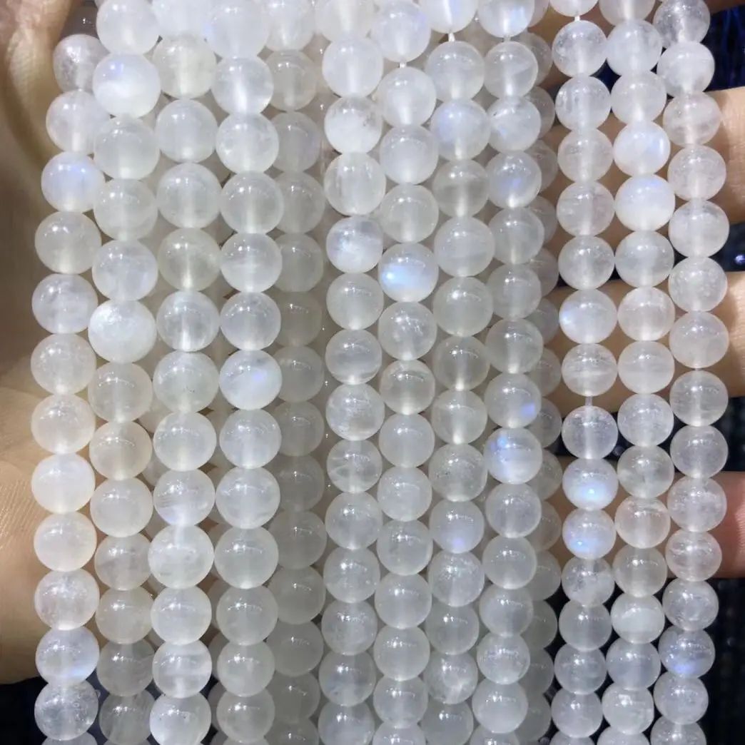 Fashion Natural Stone Beaded 4 5 6 7 8mm Round Blue Moonstone Loose Beads for Jewelry Making Necklace DIY Bracelet Accessories
Fashion Natural Stone Beaded 4 5 6 7 8mm Round Blue Moonstone Loose Beads for Jewelry Making Necklace DIY Bracelet Accessories
