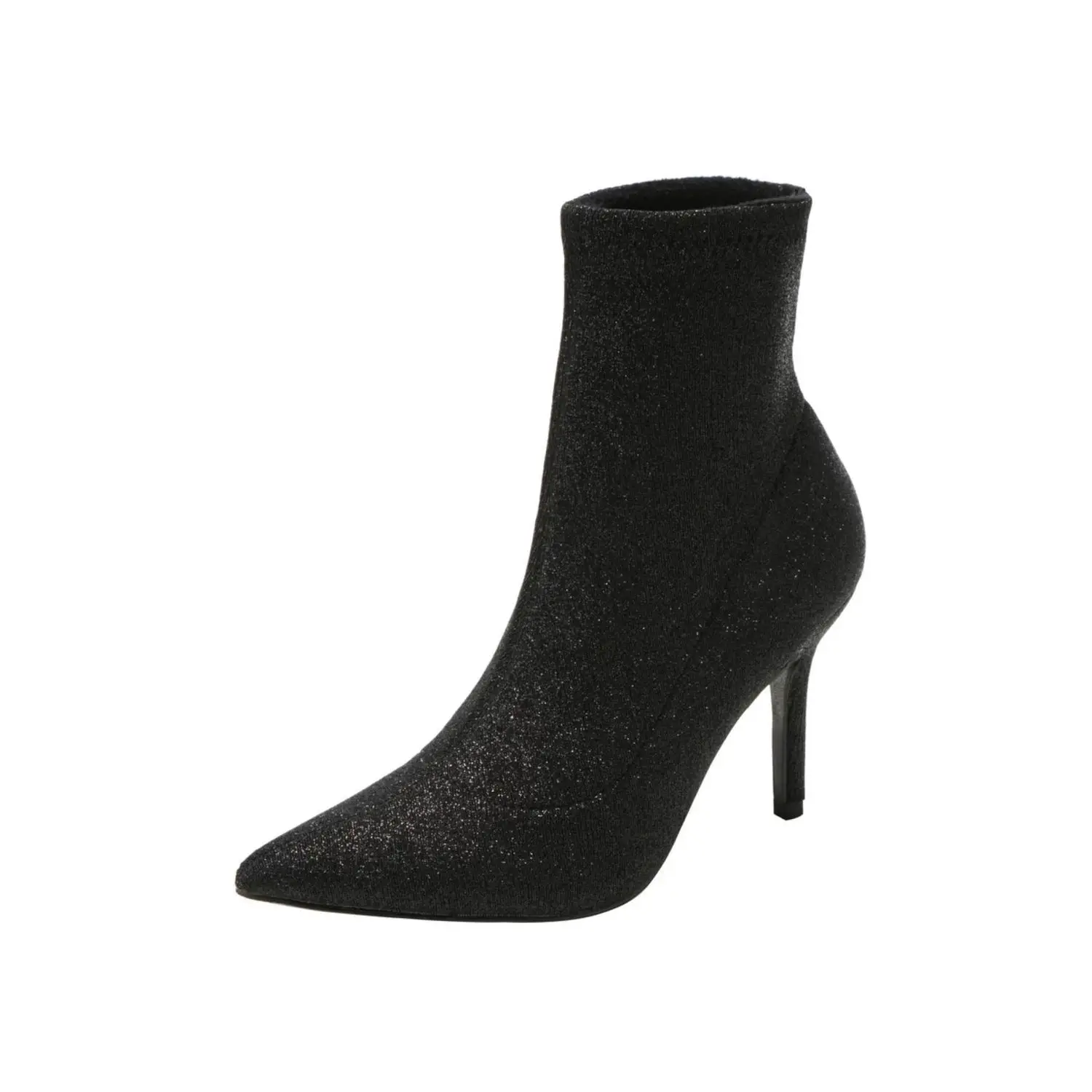 Women's Shoes Stretch Fabric Sock Boots Mid-calf Boots Sexy Ladies Thin High Heels Pointed Toe Female Yarn Elastic Ankle Boots
Women's Shoes Stretch Fabric Sock Boots Mid-calf Boots Sexy Ladies Thin High Heels Pointed Toe Female Yarn Elastic Ankle Boots