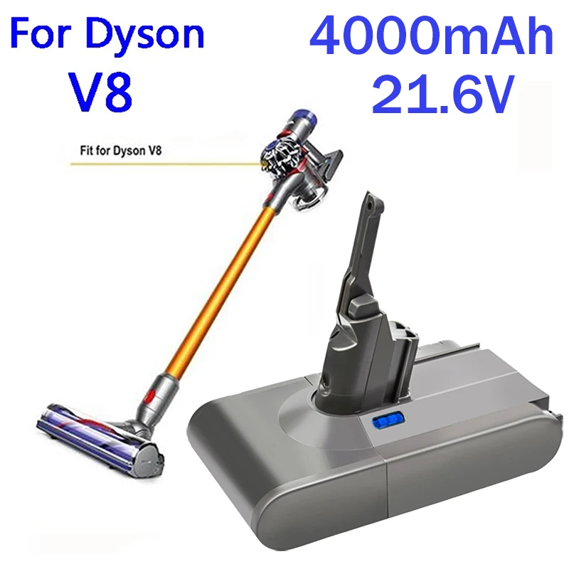 Bonacell 21.6V 4000mAh V8 Battery For Dyson V8 Absolute Cord-Free Vacuum Handheld Vacuum Cleaner Dyson V8 Rechargeable Battery
Bonacell 21.6V 4000mAh V8 Battery For Dyson V8 Absolute Cord-Free Vacuum Handheld Vacuum Cleaner Dyson V8 Rechargeable Battery