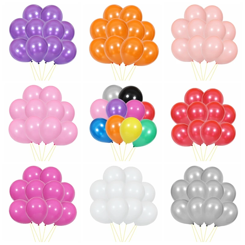 10 pieces Gold Black Latex Balloons Wedding Decorations metal ballons Helium Birthday Party Decorations Adult kid's Toy
10 pieces Gold Black Latex Balloons Wedding Decorations metal ballons Helium Birthday Party Decorations Adult kid's Toy