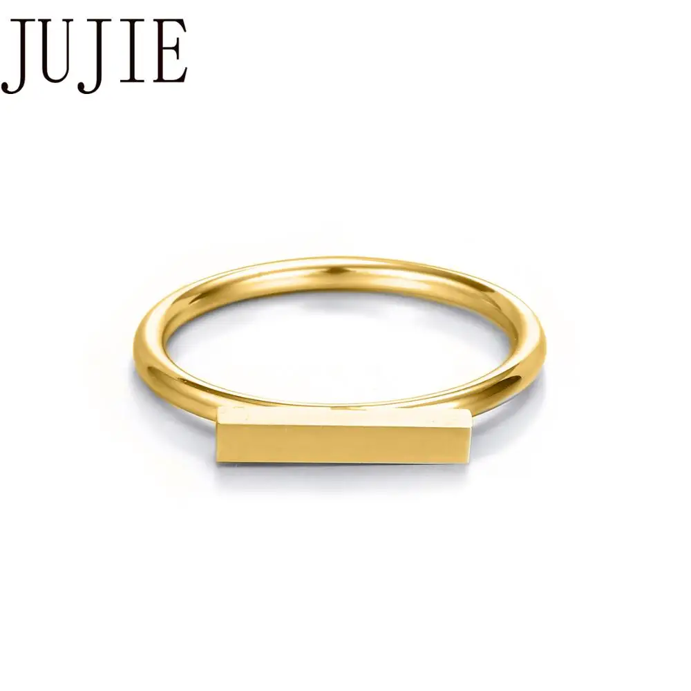 JUJIE Fashion 316L Stainless Steel Rings For Women 2020 Simple Metal Wedding Ring Jewelry Wholesale/Dropshipping
JUJIE Fashion 316L Stainless Steel Rings For Women 2020 Simple Metal Wedding Ring Jewelry Wholesale/Dropshipping