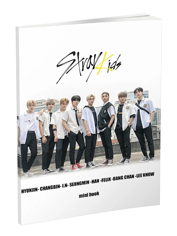 Фото KPOP Stray Kids 1 й альбом GO LIVE Mini Photobook K pop StrayKids Мини Фотоальбом мини книга Фотокарта