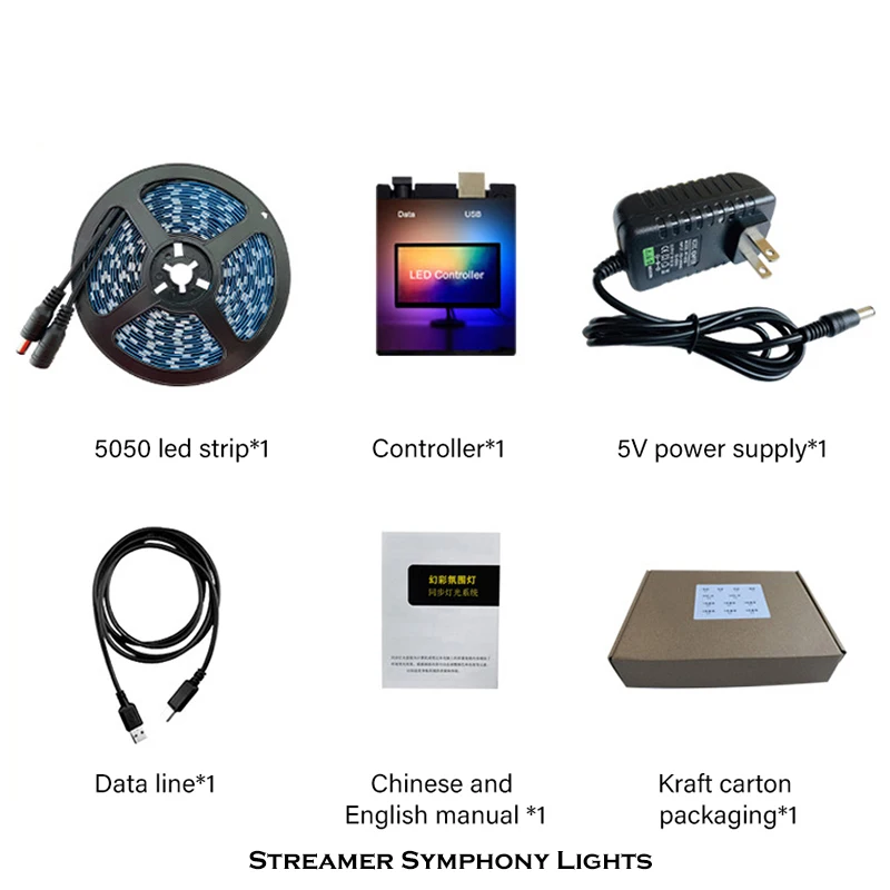 SYNC RGB Background Light For Desktop PC Screen /Display Screen Ambilight, Smart LED Strip Atmosphere Ambibox Control
SYNC RGB Background Light For Desktop PC Screen /Display Screen Ambilight, Smart LED Strip Atmosphere Ambibox Control