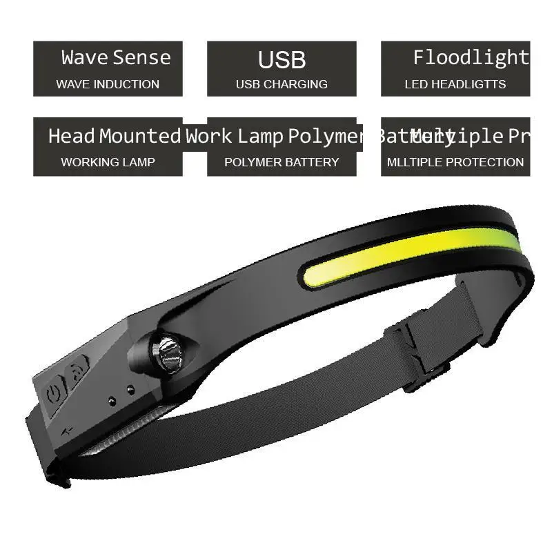 2021 The New listing Wave Sensing Headlamp Outdoor Riding USB Charging Night Running Lamp LED Strong Light Direct Selling
2021 The New listing Wave Sensing Headlamp Outdoor Riding USB Charging Night Running Lamp LED Strong Light Direct Selling