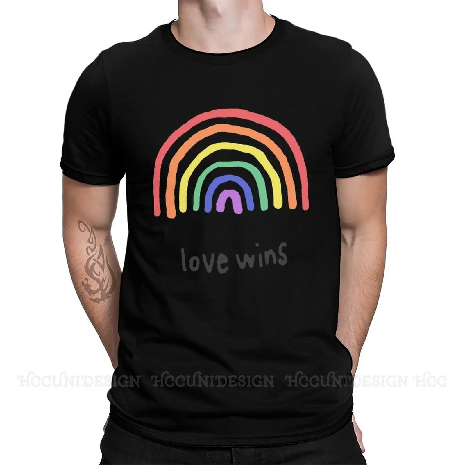 Men's Love Wins T Shirts LGBT Transgender 100% Cotton Clothing Funny Short Sleeve Crewneck Tee Shirt
Men's Love Wins T Shirts LGBT Transgender 100% Cotton Clothing Funny Short Sleeve Crewneck Tee Shirt