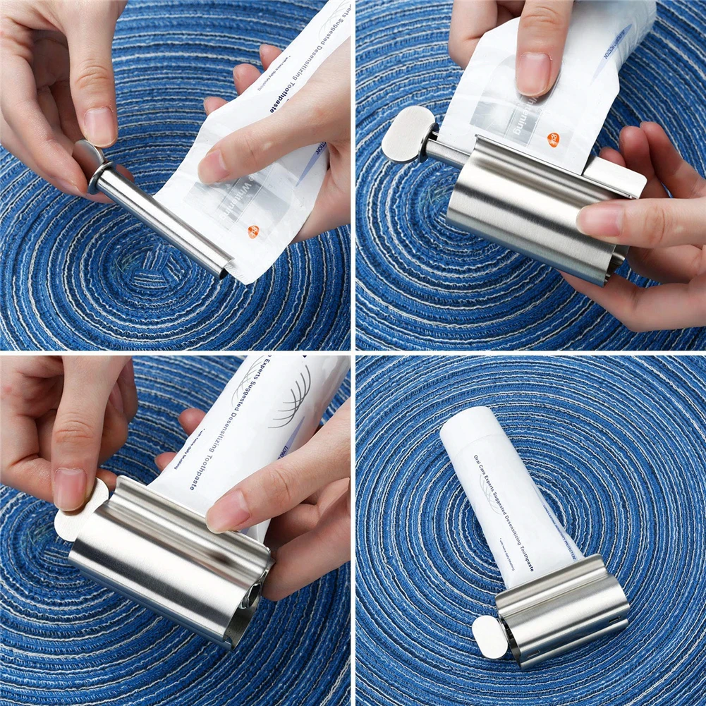 Lazy hand squeeze artifact 304 stainless steel toothpaste artifact facial cleanser skin care products ointment squeezer
Lazy hand squeeze artifact 304 stainless steel toothpaste artifact facial cleanser skin care products ointment squeezer