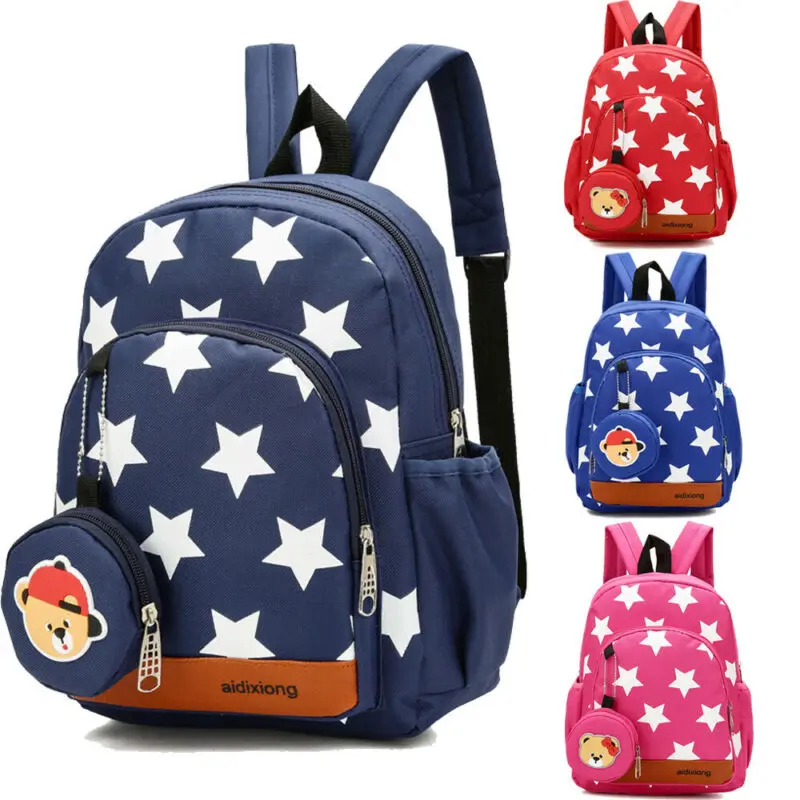 2019 Newest Hot Children Cartoon Animal Printed Backpack Star Strap School Bag for Toddler Kids Girl Boy
2019 Newest Hot Children Cartoon Animal Printed Backpack Star Strap School Bag for Toddler Kids Girl Boy