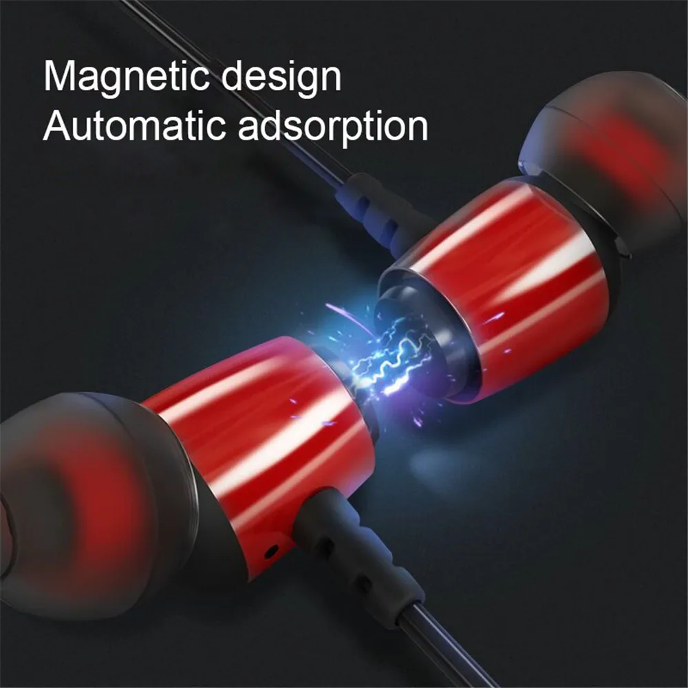 Wireless Bluetooth 5.0 Earphone Hanging Neck Metal Sports Sweat Proof Stereo Subwoofer Magnetic Headphone With Microphone
Wireless Bluetooth 5.0 Earphone Hanging Neck Metal Sports Sweat Proof Stereo Subwoofer Magnetic Headphone With Microphone