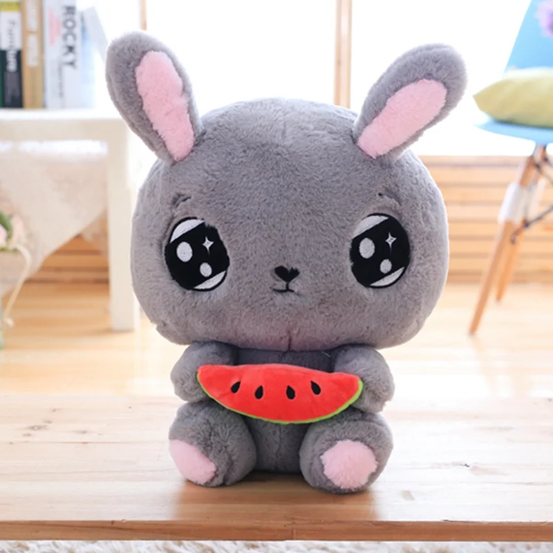 45CM Kawaii Rabbit Plush Toy Cartoon Strawberry Rabbit Carrot Rabbit Watermelon Rabbit PP Cotton Stuffed Animals Kids Toys
45CM Kawaii Rabbit Plush Toy Cartoon Strawberry Rabbit Carrot Rabbit Watermelon Rabbit PP Cotton Stuffed Animals Kids Toys