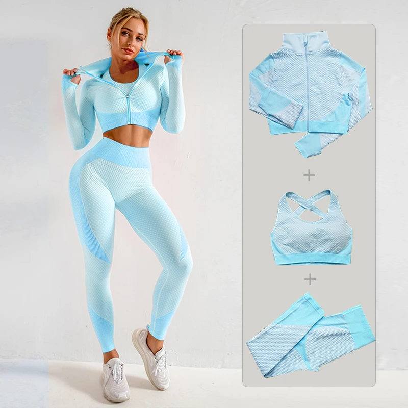 Women Yoga Set Gym Clothing Female Sport Fitness Suit Running Clothes Yoga Top+ Leggings Women Seamless Gym Yoga Bra Suits S-XL
Women Yoga Set Gym Clothing Female Sport Fitness Suit Running Clothes Yoga Top+ Leggings Women Seamless Gym Yoga Bra Suits S-XL