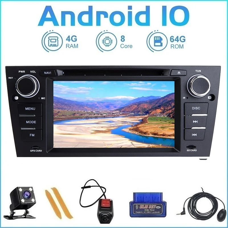 

ZLTOOPAI Android 10 Car Multimedia Player For BMW E90 E91 E92 E93 3 Series GPS Navigation Auto Radio Stereo Audio Head Unit