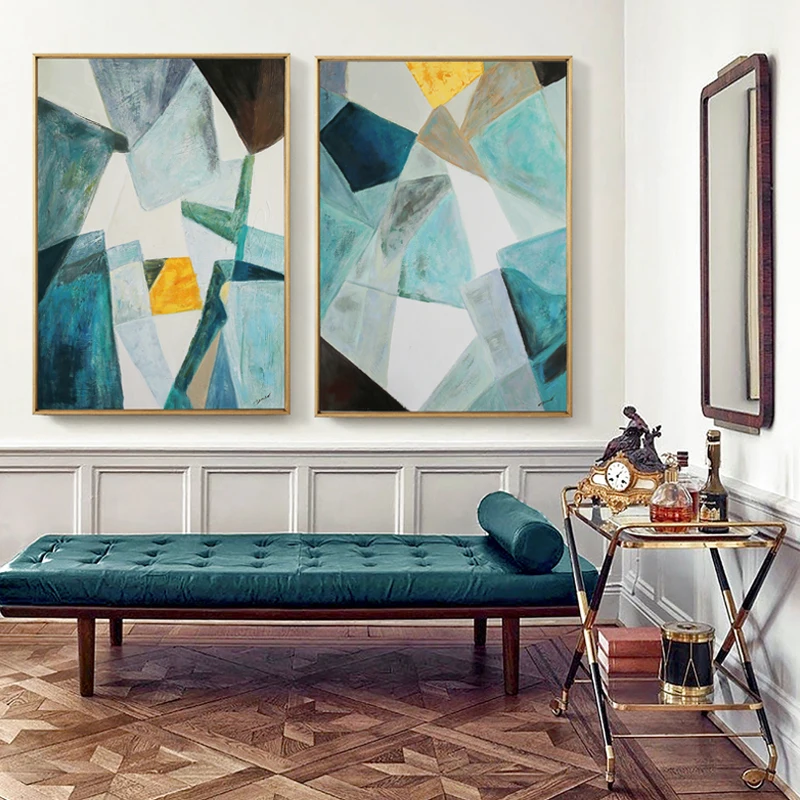 Hand Painted Oil Painting On Canvas Abstract Painting Large Wall Art Minimalist Art Blue Artwork Painting Nordic Room Decor
Hand Painted Oil Painting On Canvas Abstract Painting Large Wall Art Minimalist Art Blue Artwork Painting Nordic Room Decor