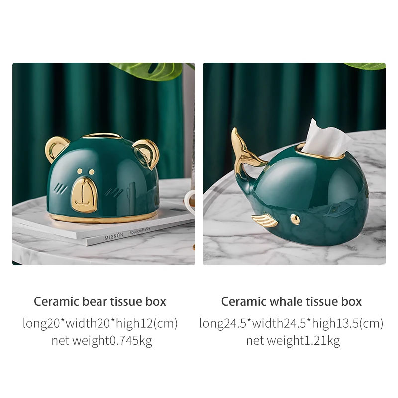 Cute Cartoon Tissue Box Ceramics Creative Napkin Paper Container Wipe Holder Case Office Table Home Living Room Decoration
Cute Cartoon Tissue Box Ceramics Creative Napkin Paper Container Wipe Holder Case Office Table Home Living Room Decoration
