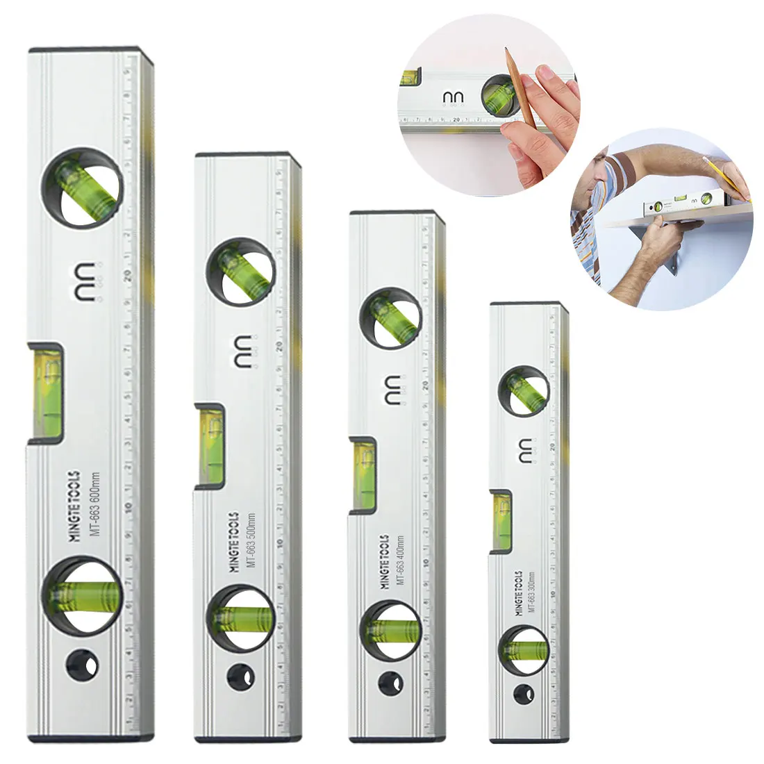 High Precision Spirit Level Magnetic High Bearing Ruler Measuring Instrument Horizontal Rule Mini Spirit Level Balance Ruler
High Precision Spirit Level Magnetic High Bearing Ruler Measuring Instrument Horizontal Rule Mini Spirit Level Balance Ruler