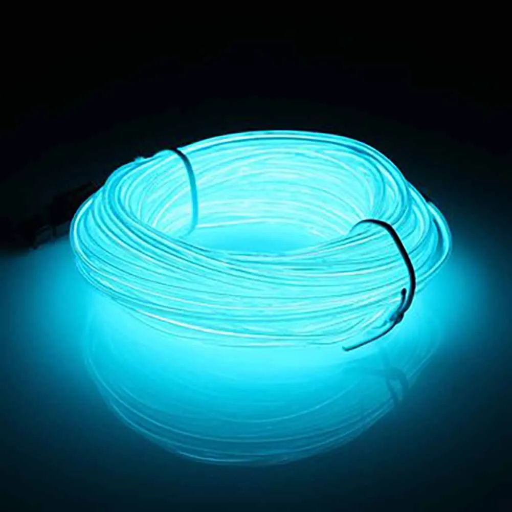 10M LED EL wire light Flexible Soft Tube Wire Neon Glow Car Rope Strip Light Xmas DIY Decor for Pineapple Christmas Tree
10M LED EL wire light Flexible Soft Tube Wire Neon Glow Car Rope Strip Light Xmas DIY Decor for Pineapple Christmas Tree