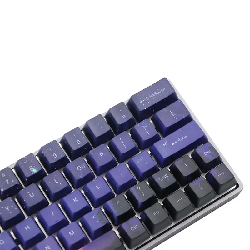 5 Sides Dye-subbed OEM PBT Keycap Mechanical Keyboard Keycaps Purple Snow Star B95C
5 Sides Dye-subbed OEM PBT Keycap Mechanical Keyboard Keycaps Purple Snow Star B95C
