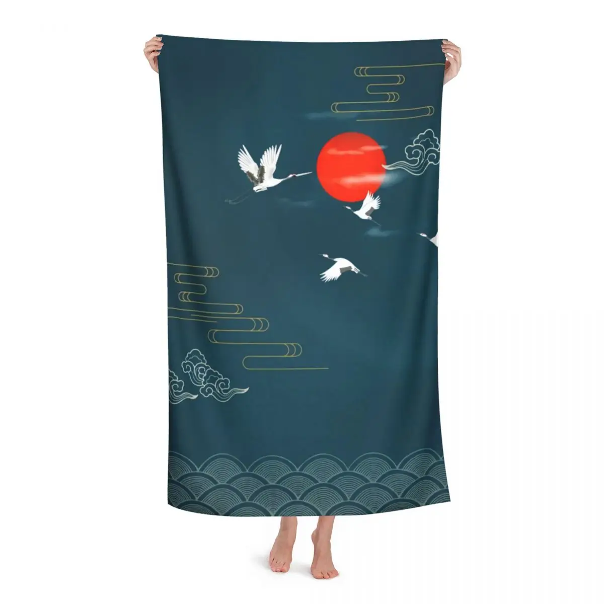 Chinese Style Poster Bath Towel Rectangular Absorbent Beach Towel Shower Towel Dry Towel
Chinese Style Poster Bath Towel Rectangular Absorbent Beach Towel Shower Towel Dry Towel