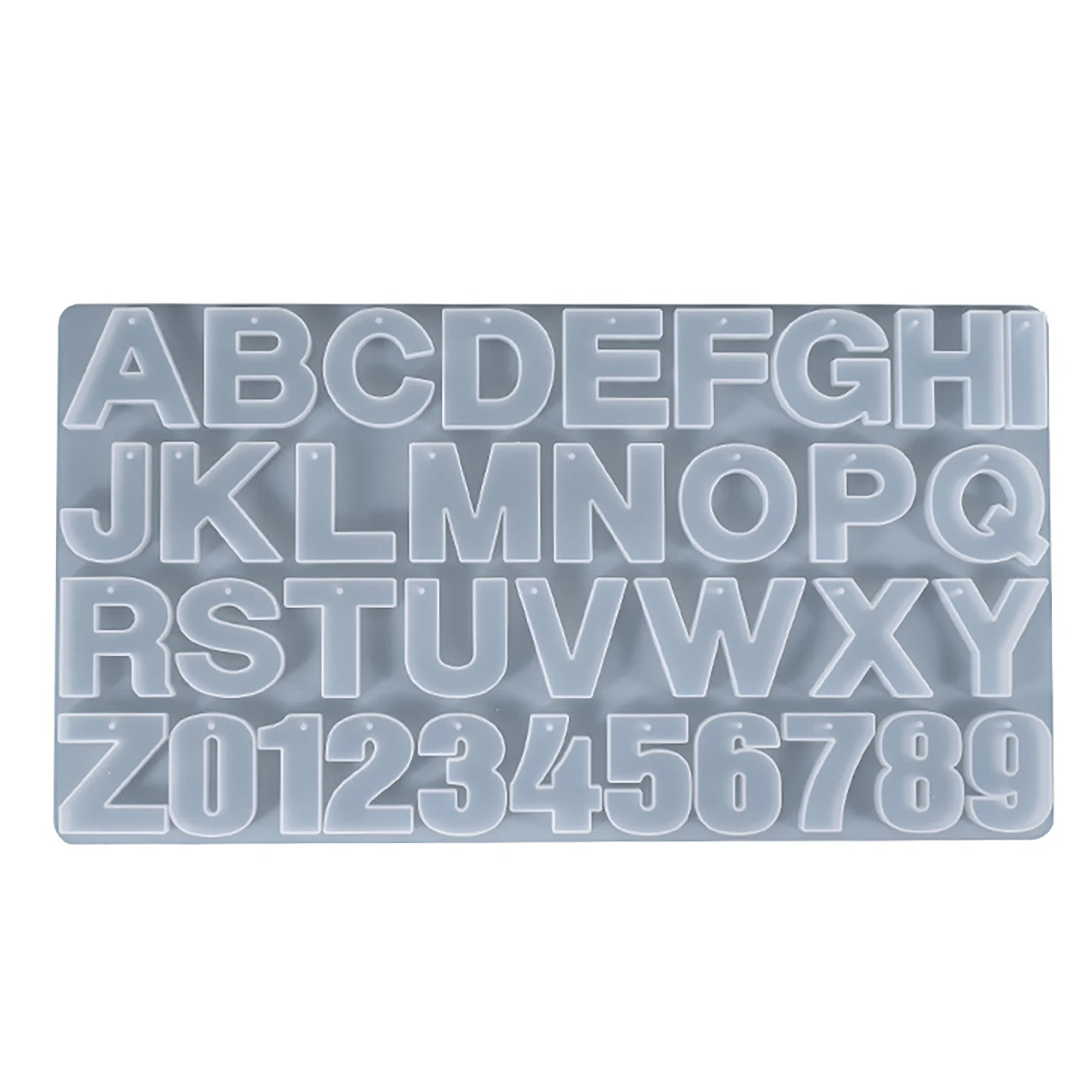 DIY Resin Alphabet Keychain Molds with Hole, Large Alphabet Silicone Molds for Epoxy, Letter Molds for Jewelry, Pendant Making
DIY Resin Alphabet Keychain Molds with Hole, Large Alphabet Silicone Molds for Epoxy, Letter Molds for Jewelry, Pendant Making