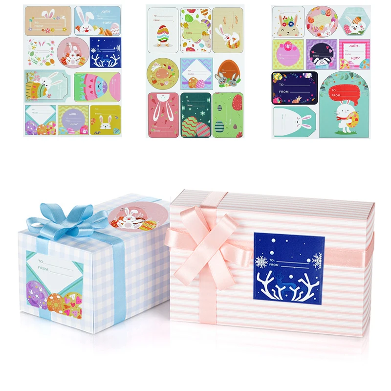 5Sheet Happy Easter Stickers Cute Easter Bunny Eggs Self Adhesive Sticker Label For Cake Baking Party Gift Bag Box Seal Sticker
5Sheet Happy Easter Stickers Cute Easter Bunny Eggs Self Adhesive Sticker Label For Cake Baking Party Gift Bag Box Seal Sticker