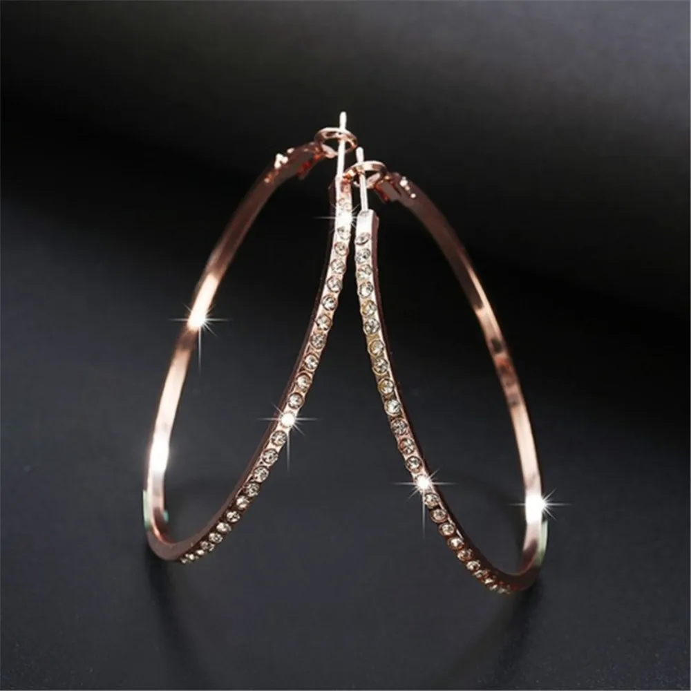 56mm Punk Hoop Earrings Exaggerate Big Smooth Circle Hoop Earrings Brincos Simple Party Round Loop Ear Ring Jewelry for Women
56mm Punk Hoop Earrings Exaggerate Big Smooth Circle Hoop Earrings Brincos Simple Party Round Loop Ear Ring Jewelry for Women