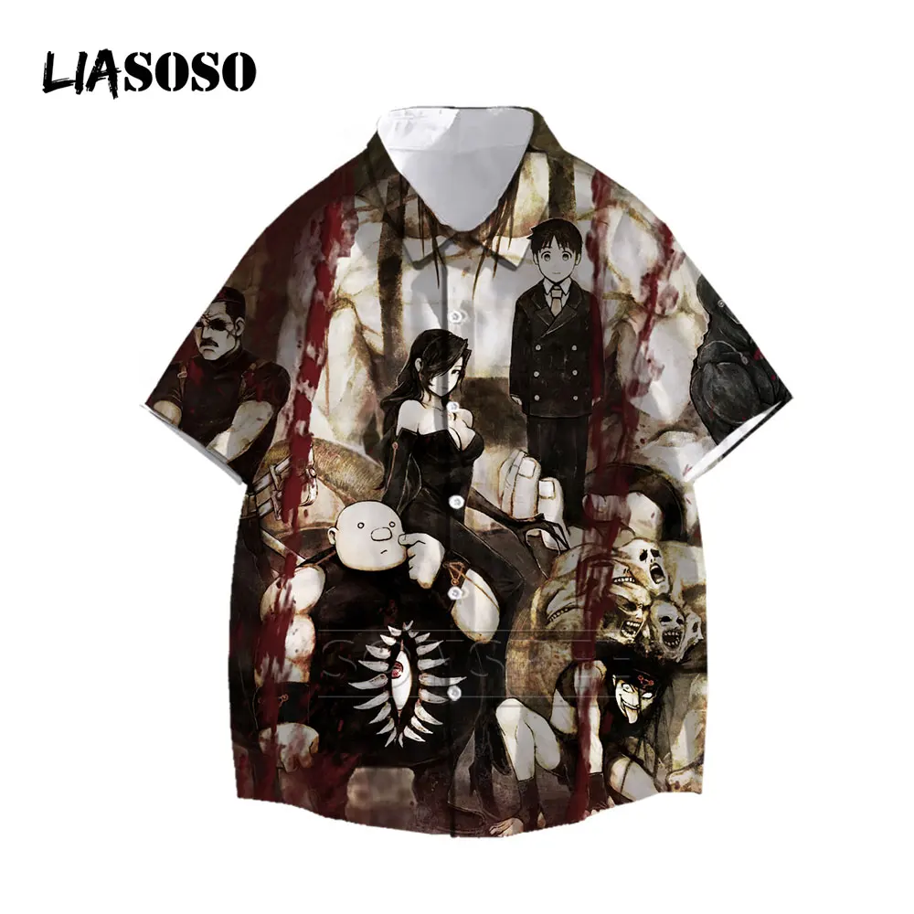LIASOSO 2021 Fashion Mens ShortAssassination Classroom Sleeve Hawaiian Shirt Fast Drying Summer Casual Floral Men Beach Shirts
LIASOSO 2021 Fashion Mens ShortAssassination Classroom Sleeve Hawaiian Shirt Fast Drying Summer Casual Floral Men Beach Shirts