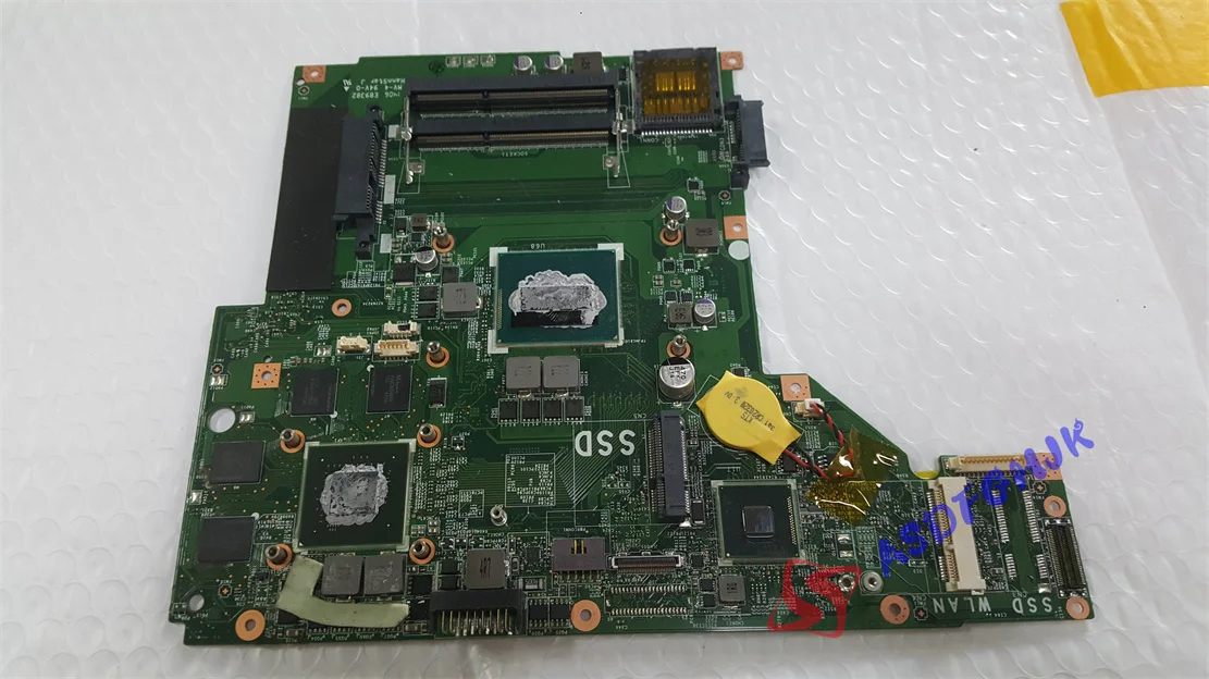 MS-16GF1 MS-16GF For MSI GE60 Laptop Motherboard WITH I7 I5 CPU Tested 100% Work
MS-16GF1 MS-16GF For MSI GE60 Laptop Motherboard WITH I7 I5 CPU Tested 100% Work