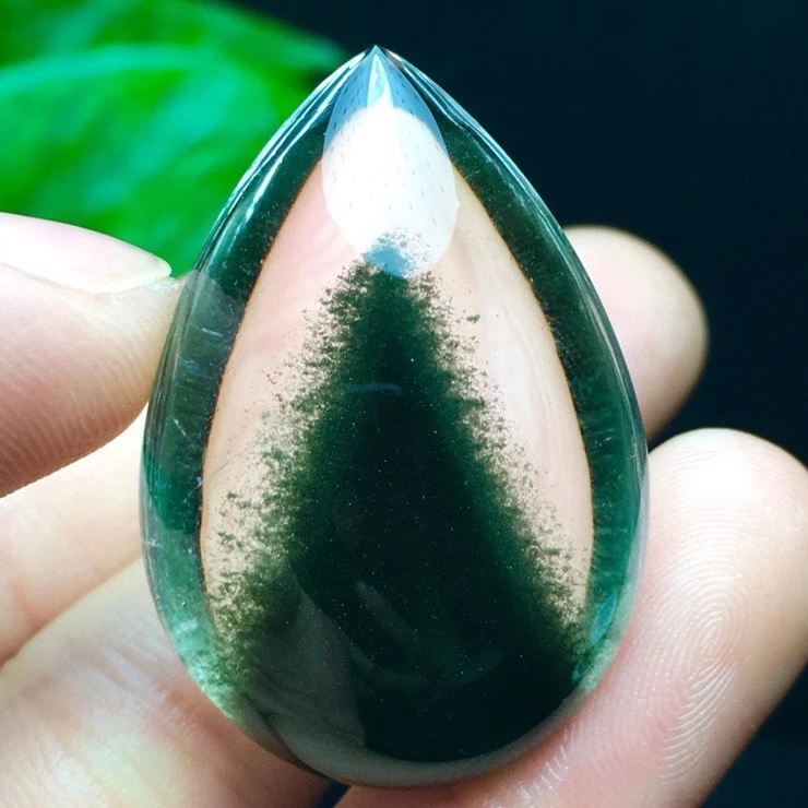 Natural Green Phantom Quartz Clear Water Drop Pendant 31-20-11mm Women Man Rare Fashion Jewelry Genuine AAAAAA
Natural Green Phantom Quartz Clear Water Drop Pendant 31-20-11mm Women Man Rare Fashion Jewelry Genuine AAAAAA
