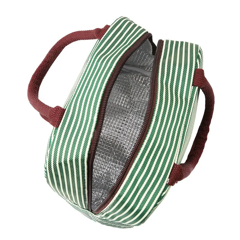 BONJEAN Portable Thermal Lunch Bags for Women Men Multifunction Oxford Striped Large Storage Tote Food Picnic Bags BJ2369
BONJEAN Portable Thermal Lunch Bags for Women Men Multifunction Oxford Striped Large Storage Tote Food Picnic Bags BJ2369