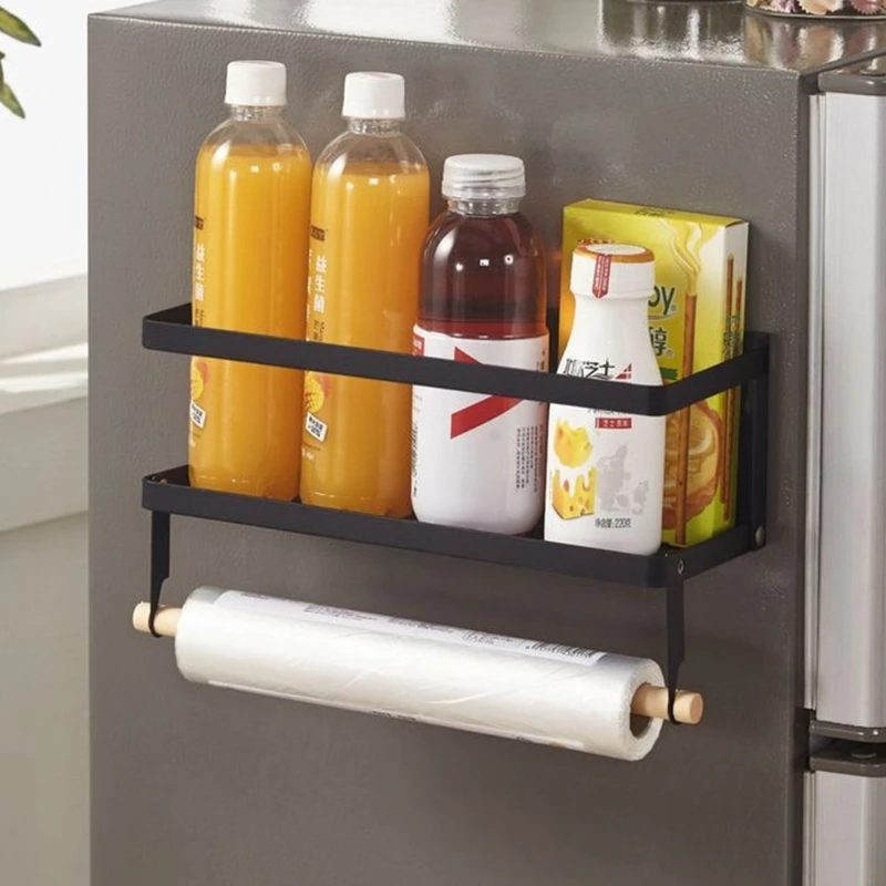 Single Layer Fridge Shelf Household Magnet Shelf Kitchen Sundry Storage Rack Side Wall Hanging Rack
Single Layer Fridge Shelf Household Magnet Shelf Kitchen Sundry Storage Rack Side Wall Hanging Rack