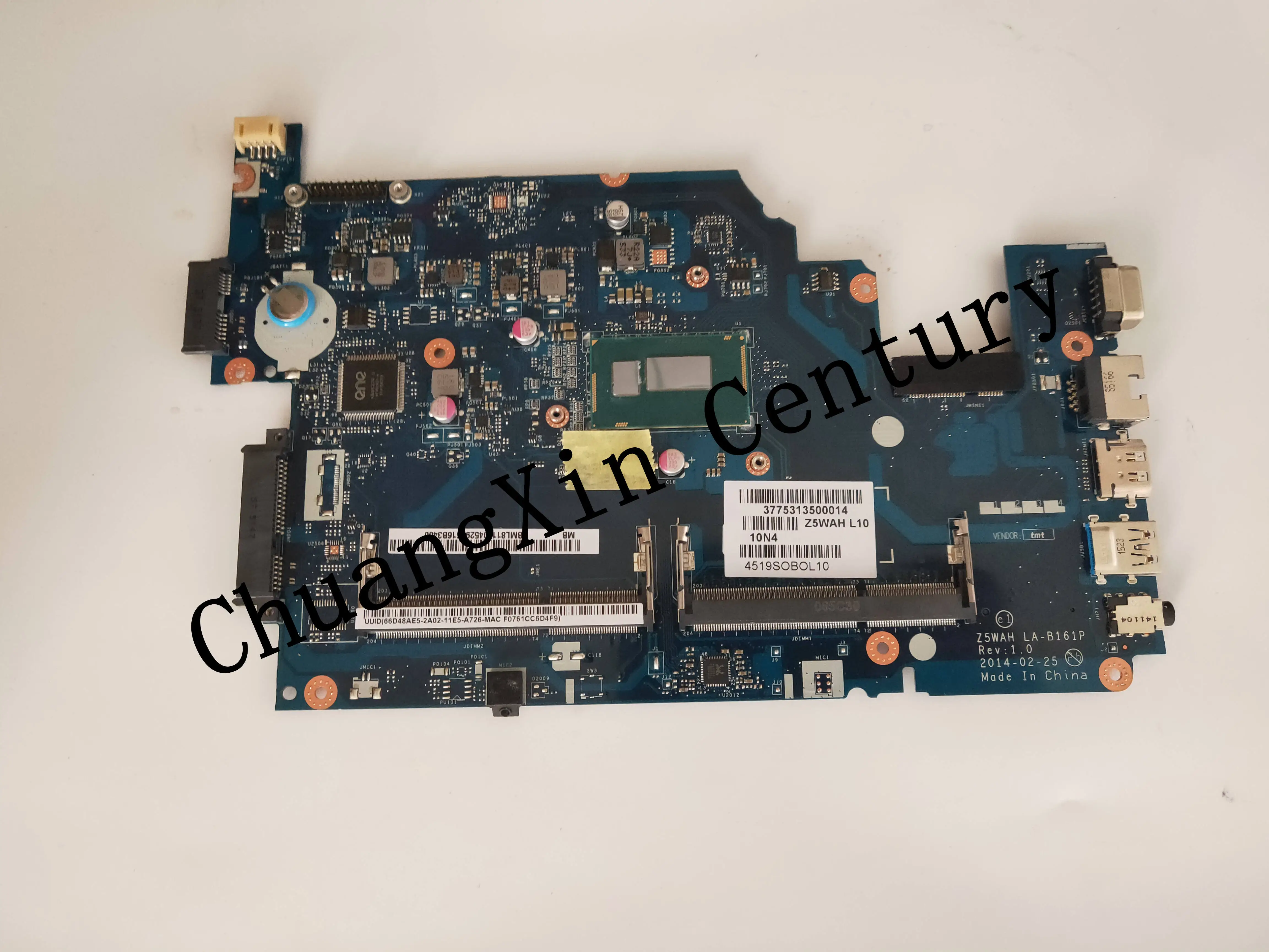 Для ACER E5 571G материнская плата для ноутбука 571 с i3 Процессор Z5WAH LA B161P оригинальный