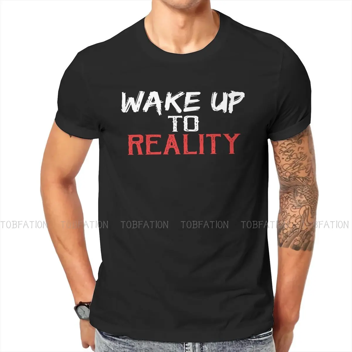 Уникальная футболка с надписью Wake Up to Reality, удобная футболка с коротким рукавом, новый дизайн, идея для подарка
Уникальная футболка с надписью Wake Up to Reality, удобная футболка с коротким рукавом, новый дизайн, идея для подарка