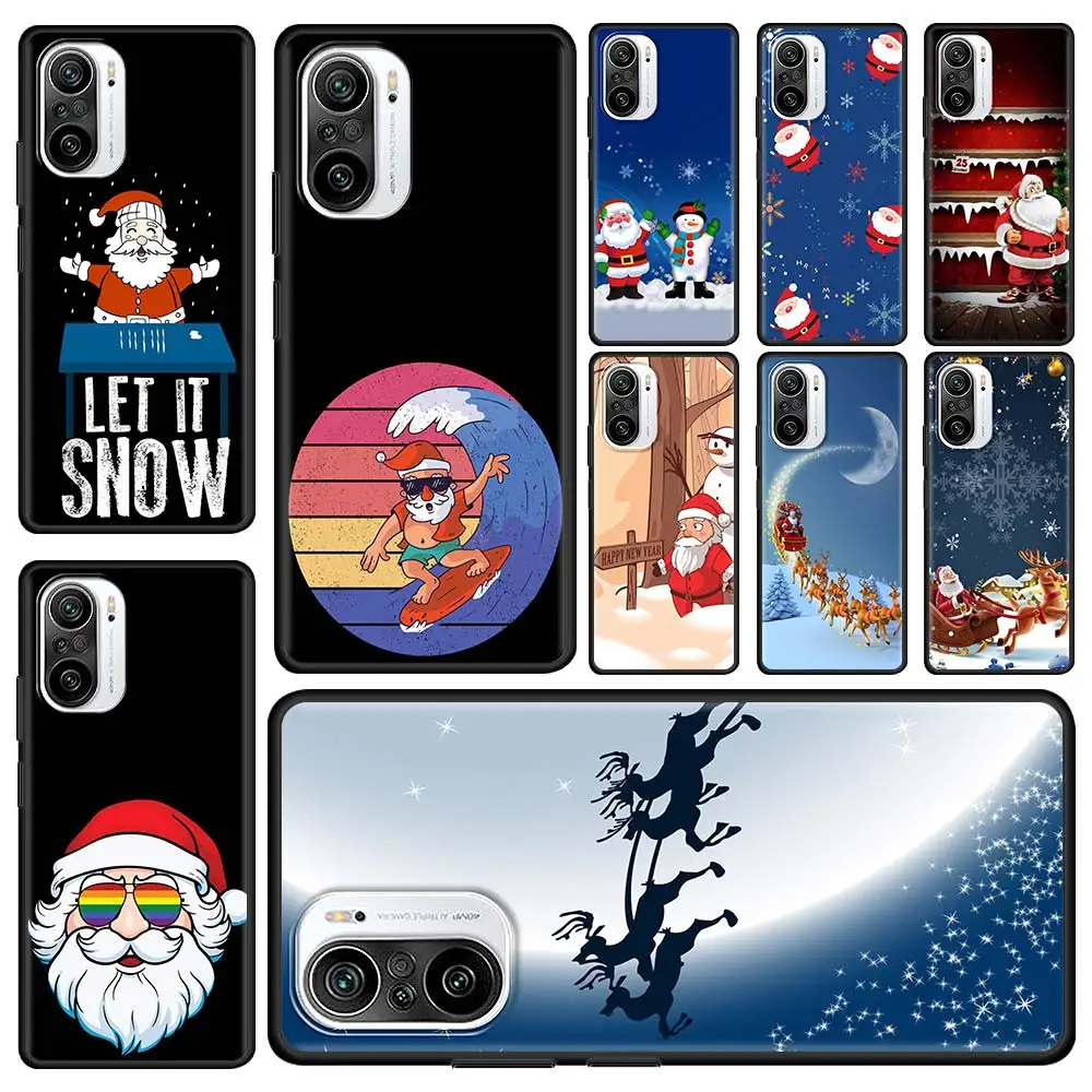 Christmas Santa Claus Soft Silicone Phone Case for Xiaomi Redmi Note 10 9 8 Pro 9A 9T 9S 7 9C 8T K40 Pro Plus Black Funda Cover
Christmas Santa Claus Soft Silicone Phone Case for Xiaomi Redmi Note 10 9 8 Pro 9A 9T 9S 7 9C 8T K40 Pro Plus Black Funda Cover
