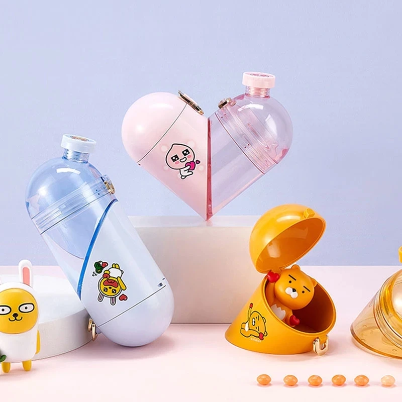 Heart-Shaped Bottles Outdoor Cup Storage Fitness Sports Creative Cartoon Frosted Water Bottle Portable Rope Travel Tea Cup Gift
Heart-Shaped Bottles Outdoor Cup Storage Fitness Sports Creative Cartoon Frosted Water Bottle Portable Rope Travel Tea Cup Gift