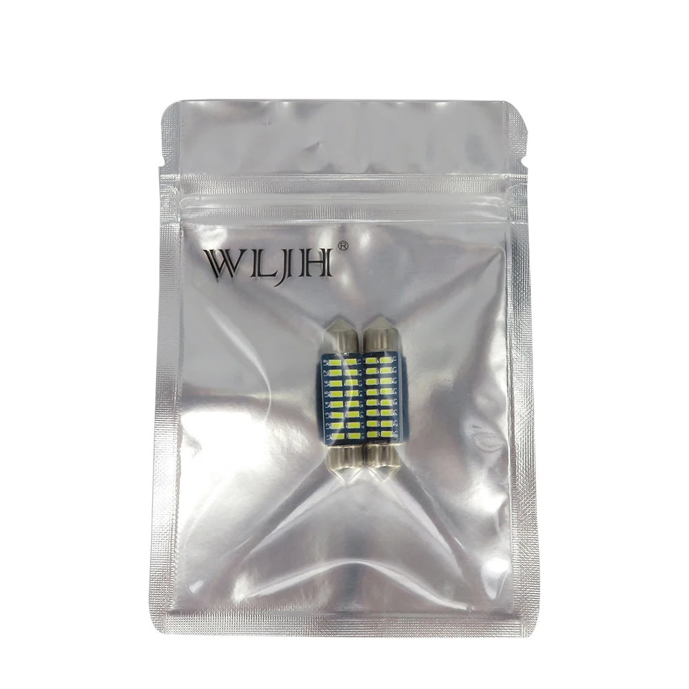 WLJH 4x Car Interior Light 28mm 31mm 36mm 39mm 41mm LED Bulb SV8.5 C10W C5W Festoon Vanity Mirror Dome Reading Door Number Light
WLJH 4x Car Interior Light 28mm 31mm 36mm 39mm 41mm LED Bulb SV8.5 C10W C5W Festoon Vanity Mirror Dome Reading Door Number Light