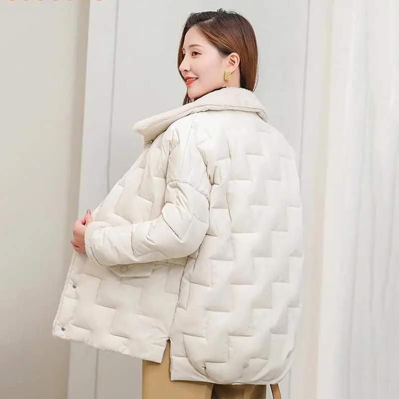 Winter coat female 2022 new plus velvet thick coat female fashion solid long sleeve single breasted winter jacket women outwear
Winter coat female 2022 new plus velvet thick coat female fashion solid long sleeve single breasted winter jacket women outwear