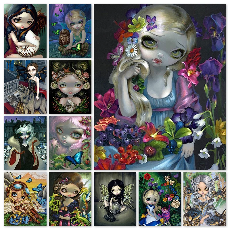 ZOOYA 5D DIY Diamond Painting Cartoon Girl Full Square Round Ghost Diamond Embroidery Vampire Cross Stitch Diamond Mosaic Decor
ZOOYA 5D DIY Diamond Painting Cartoon Girl Full Square Round Ghost Diamond Embroidery Vampire Cross Stitch Diamond Mosaic Decor