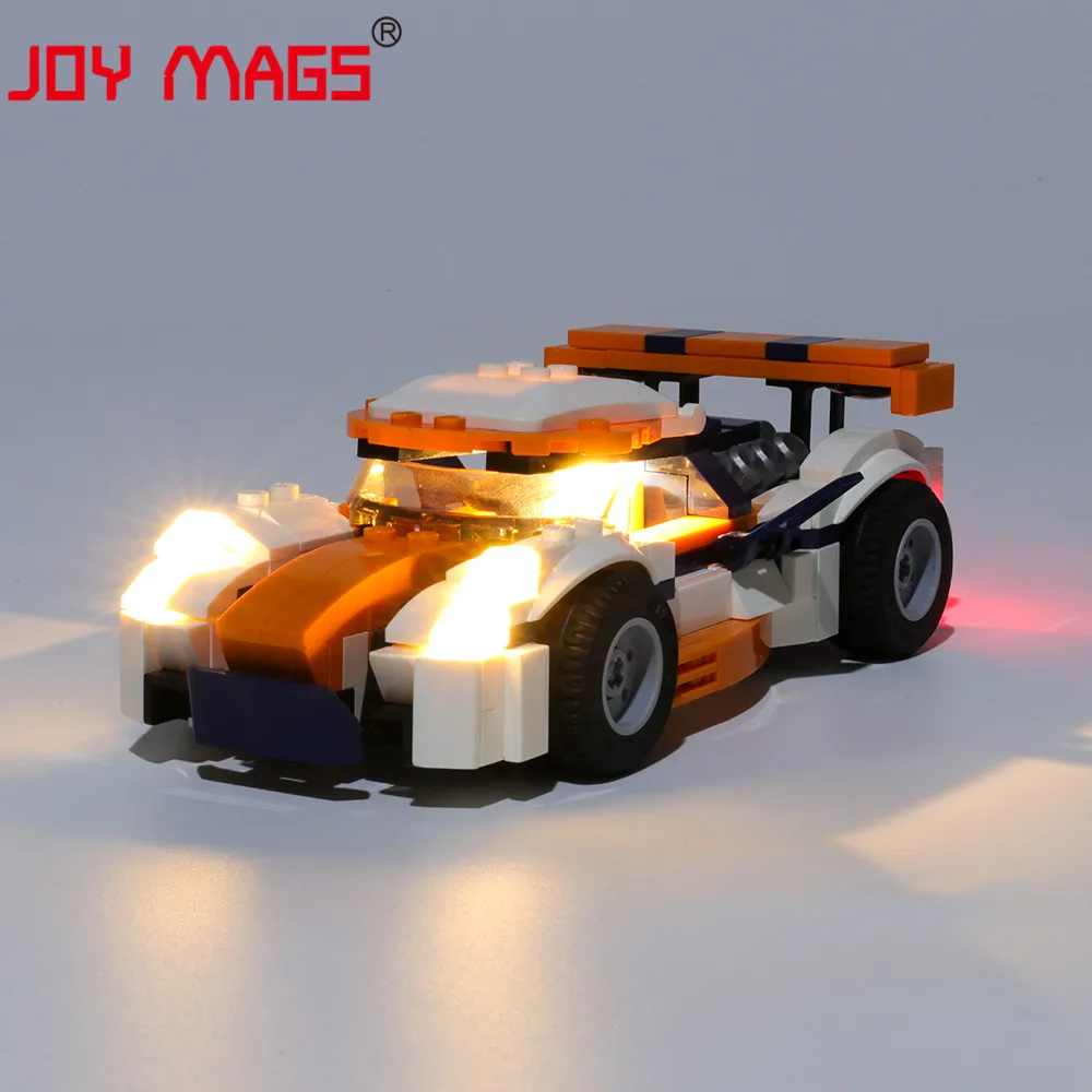 

JOY MAGS Only Led Light Kit For 31089 Sunset Track Racer Toy Compatible With 31013 5504 , (NOT Include Model)
