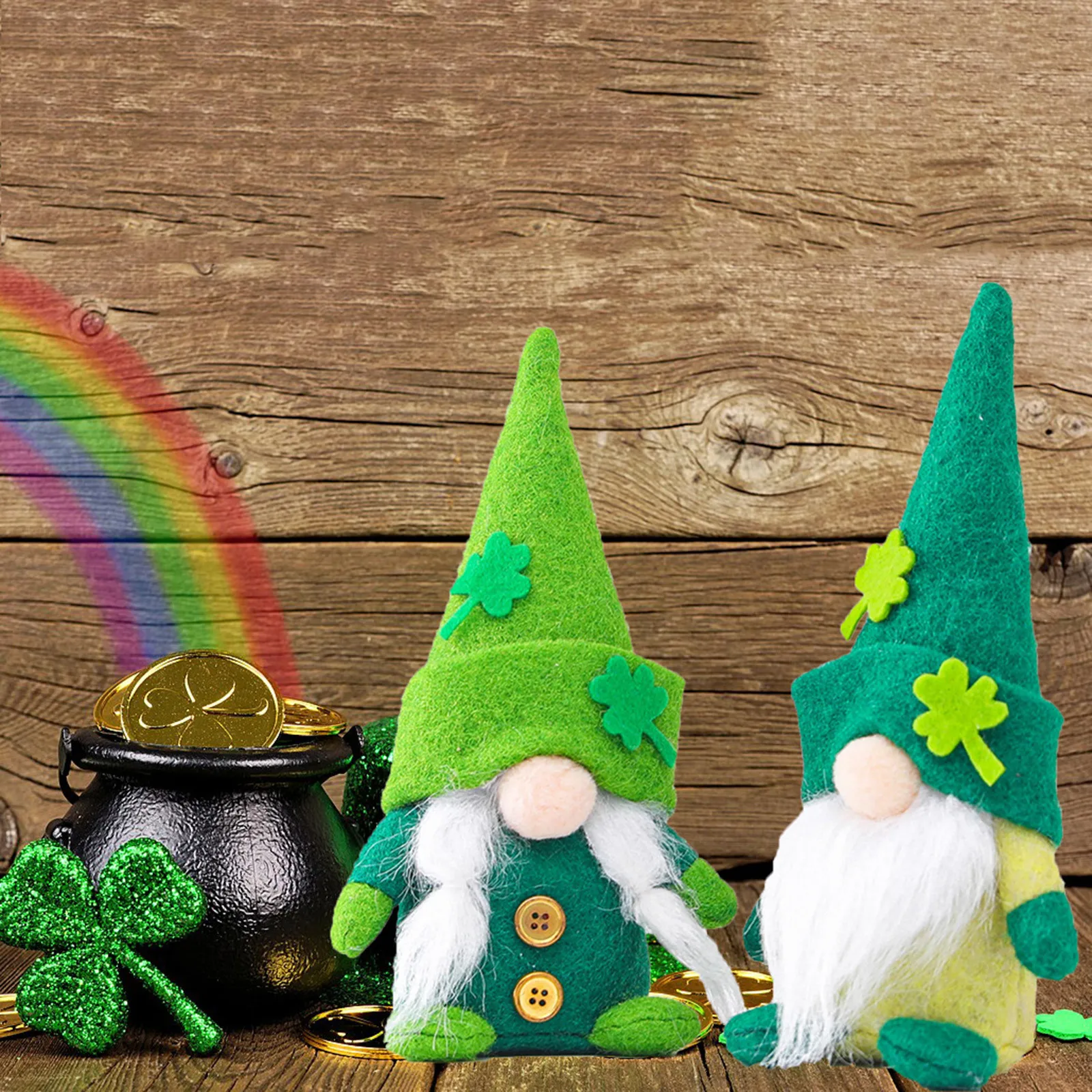 2pc St. Patrick's Day Green Hat Doll Faceless Elderly Irish Festival Ornaments Support Wholesale And Dropshipping 
2pc St. Patrick's Day Green Hat Doll Faceless Elderly Irish Festival Ornaments Support Wholesale And Dropshipping