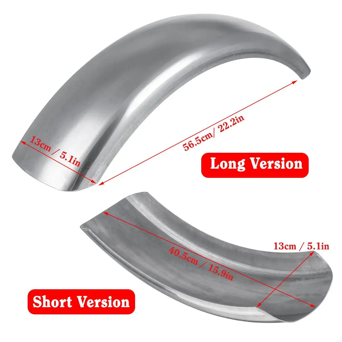 New 5.1" Steel Motorcycle Rear Fender Mud Flaps Splash Guard Mudguards Cover For Yamaha VTX400 DS400 XVS400
New 5.1" Steel Motorcycle Rear Fender Mud Flaps Splash Guard Mudguards Cover For Yamaha VTX400 DS400 XVS400