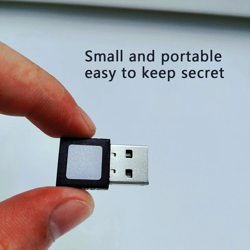 

Smart ID USB Fingerprint Reader For Windows 10 32/64 Bit Password-Free Login/Login Lock/Unlock For PC Laptop Fingerprint Reader