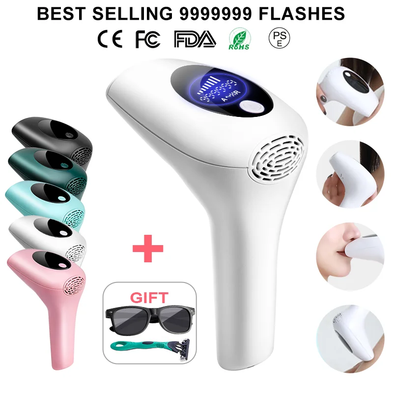 999999 Flashes Hot sell Laser Epilator Permanent IPL Photoepilator Hair Removal depiladora Painless electric Epilator Dropship
999999 Flashes Hot sell Laser Epilator Permanent IPL Photoepilator Hair Removal depiladora Painless electric Epilator Dropship