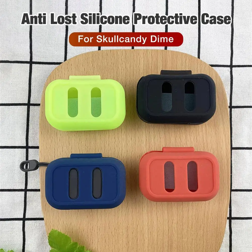 Earphone Silicone Case Protective Cover Case ForSkullcandy Dime Headphone Silicone Skin Sleeve Dropshipping Wholesale
Earphone Silicone Case Protective Cover Case ForSkullcandy Dime Headphone Silicone Skin Sleeve Dropshipping Wholesale