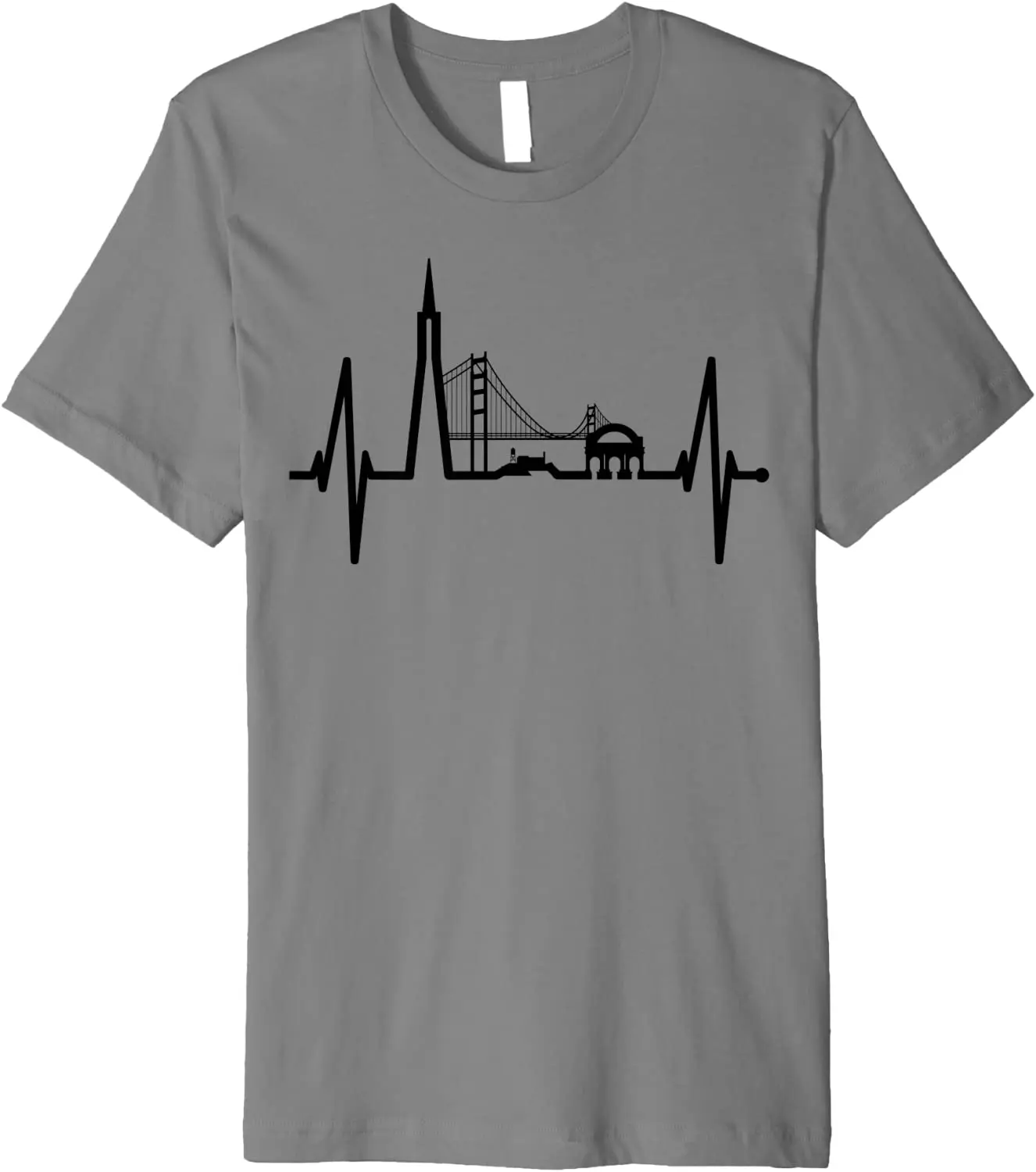 San Francisco Skyline Heartbeat California USA San Francisco Premium T-Shirt Men's T-shirt
San Francisco Skyline Heartbeat California USA San Francisco Premium T-Shirt Men's T-shirt
