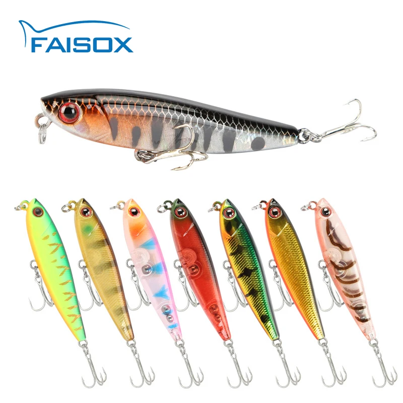 FAISOX Lua Bait 3.4g/5.5cm swim Small Penci Japanese system outside fishinglure Bionic Bait
FAISOX Lua Bait 3.4g/5.5cm swim Small Penci Japanese system outside fishinglure Bionic Bait