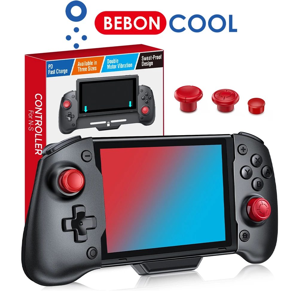 Беспроводной контроллер для Nintendo Switch Joy, левая и правая консоли, обновленный джойстик BEBONCOOL, джойстик для Switch 
Беспроводной контроллер для Nintendo Switch Joy, левая и правая консоли, обновленный джойстик BEBONCOOL, джойстик для Switch