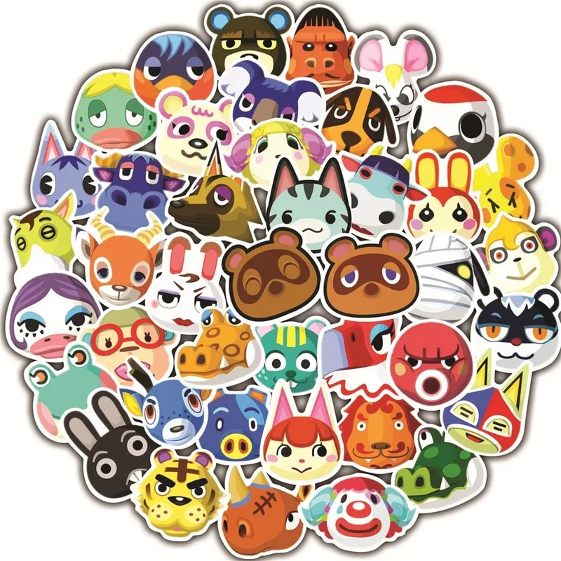 50pcs Animal Crossing Car Stickers Car Styling JDM Waterproof Sticker for DIY Motocross Racing Helmet Skateboard Bicycle Laptop
50pcs Animal Crossing Car Stickers Car Styling JDM Waterproof Sticker for DIY Motocross Racing Helmet Skateboard Bicycle Laptop