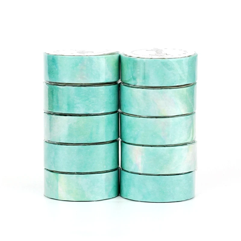 NEW 10pcs/Lot Decorative Cute Mint Green Galaxy Washi Tapes Japanese Scrapbooking Stickers Adhesive Masking Tape Stationery
NEW 10pcs/Lot Decorative Cute Mint Green Galaxy Washi Tapes Japanese Scrapbooking Stickers Adhesive Masking Tape Stationery