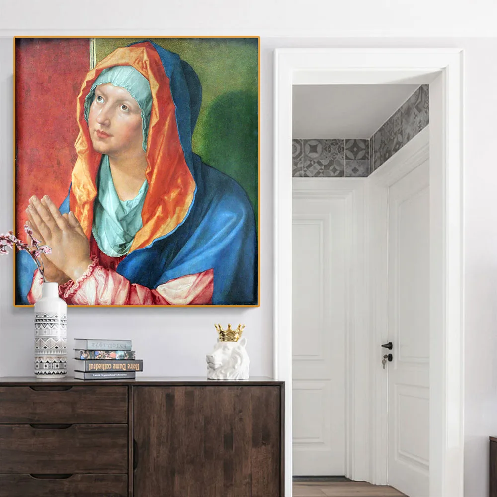 Citon Canvas Albrecht Durer《Praying Mary》Art Oil painting Artwork Poster Picture Modern Wall decor Home Living room Decoration
Citon Canvas Albrecht Durer《Praying Mary》Art Oil painting Artwork Poster Picture Modern Wall decor Home Living room Decoration